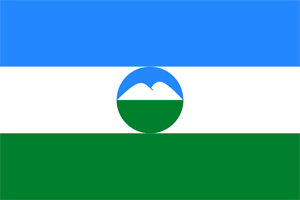 Флаг Кабардино-Балкарии. Источник: http://ru.wikipedia.org