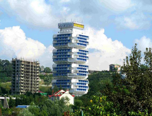 Санаторий "Ставрополье" в Сочи. Краснодарский край, лето 2012 г .Фото: hotels.maks-portal.ru