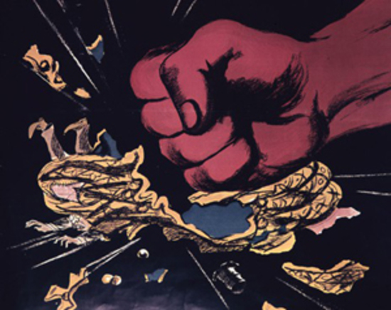 Почти как карикатура времён Гражданской войны Почти как карикатура времён Гражданской войны