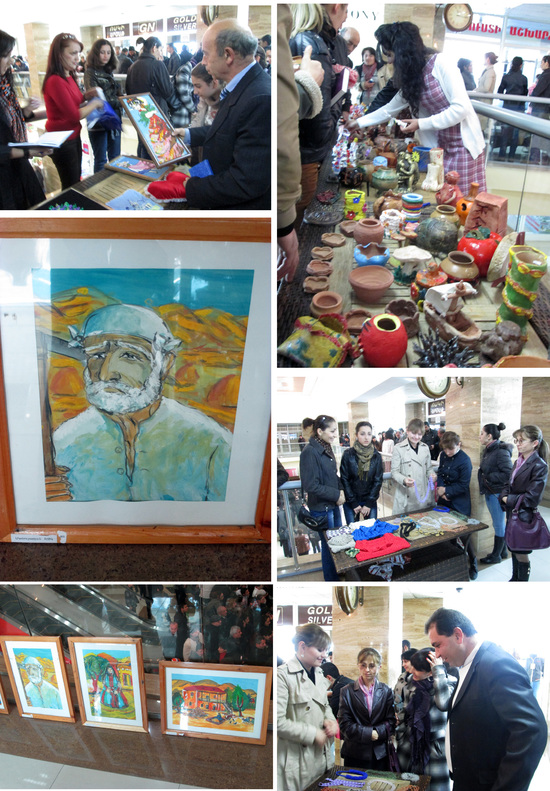 Выставка-распродажа работ детей-инвалидов. Выставка-распродажа работ детей-инвалидов.