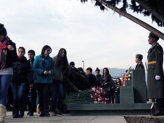 На Мемориальном комплексе. г.Степанакерт. На Мемориальном комплексе. г.Степанакерт.