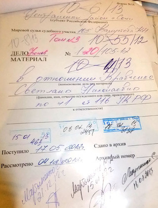 Уголовное дело Светланы Кравченко. Фото Светланы Кравченко для "Кавказского узла"