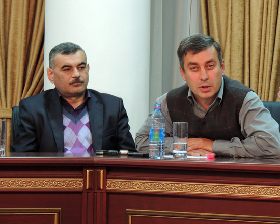 По ситуации есть что сказать Владимиру Карапетяну (справа), экс-пресс-секретарю МИДа РА, представителю партии «Армянский национальный конгресс».