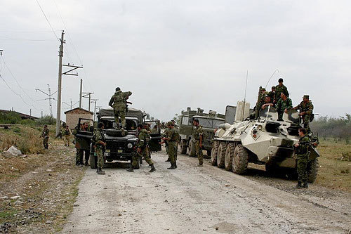 Южная Осетия, Цхинвал, август 2008 года. Фото с сайта /www.flickr.com/photos/29485762@N05