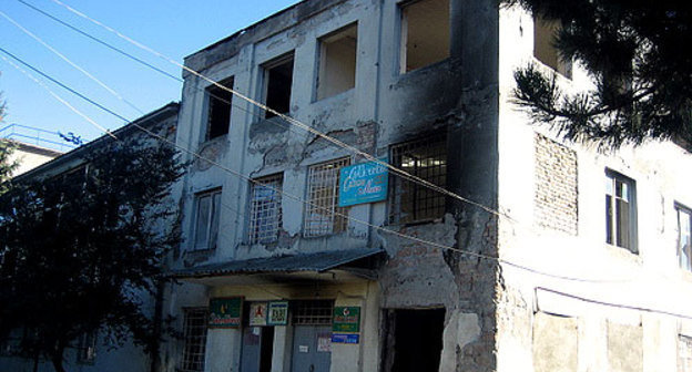 Южная Осетия, Цхинвал после войны в августе 2008 года. Фото с сайта www.flickr.com/photos/34503150@N08