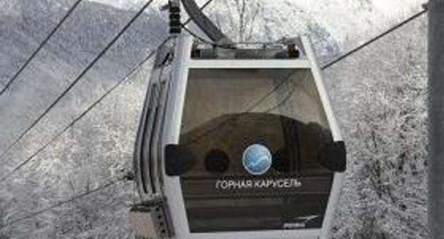 Открытие второй очереди канатной дороги "Горная карусель" в Сочи. Краснодарский край, РФ. 26.12.2008 Источник: http://sochi2014.com Открытие второй очереди канатной дороги "Горная карусель" в Сочи. Краснодарский край, РФ. 26.12.2008 Источник: http://sochi2014.com