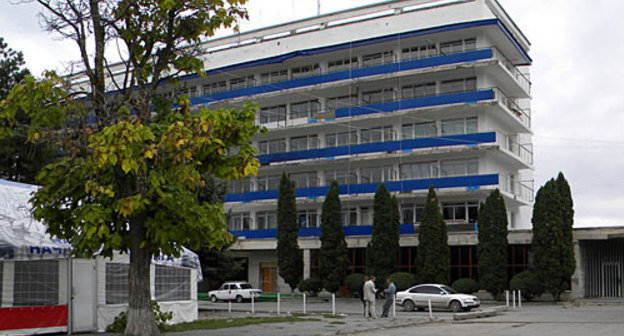 Южная Осетия, Цхинвал, октябрь 2009 года. Фото "Кавказского Узла"