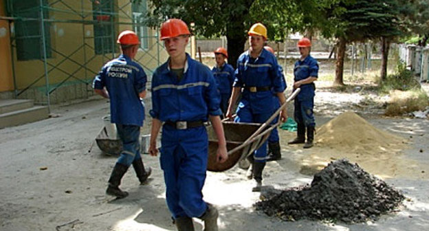 Южная Осетия, восстановительные работы в Цхинвале. Фото с сайта www.flickr.com/photos/jurygerasimov/2827232230