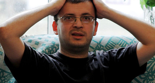 Эмин Милли после освобождения, Баку, 19 ноября 2010 года. Турхан Каримов специально для "Кавказского узла"