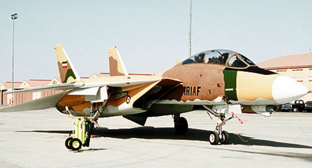 Истребитель F-14, раскрашенный в цвета Иранских ВВС. Фото с сайта http://ru.wikipedia.org