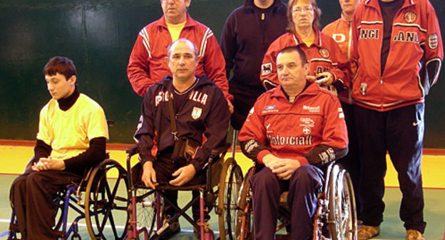 Команда Динского района Краснодарского края. Сочи, 11 декабря 2010 года. Фото "Кавказского узла"