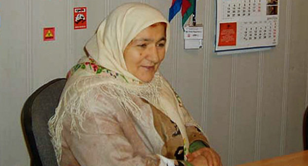 Айшат Магомедова. Фото Тимура Исаеава для "Кавказского узла"