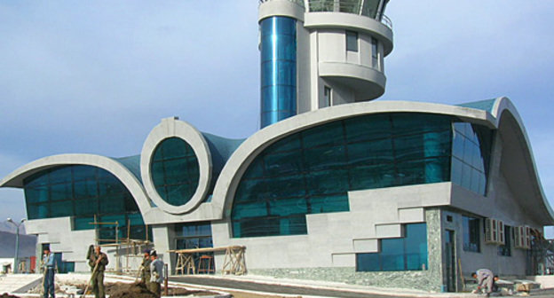 Строительство Степанакертского аэропорта, 30 ноября 2010 года. Фото "Кавказского узла"