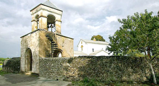 Храм Святого Георгия в Илори, Абхазия. 2010 г. Фото: kitchen-maktub.blogspot.com