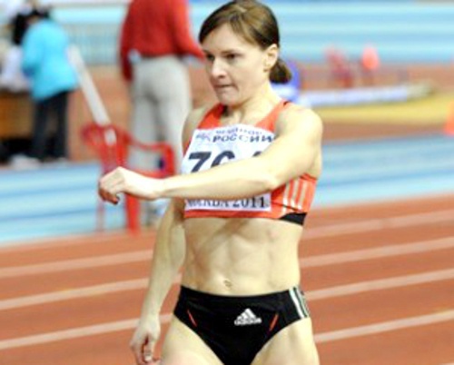 Олеся Забара на чемпионате Европы по легкой атлетике в Париже 5 марта 2011 г. Фото с сайта Федерации легкой атлетики России RusAthletics.ru Олеся Забара на чемпионате Европы по легкой атлетике в Париже 5 марта 2011 г. Фото с сайта Федерации легкой атлетики России RusAthletics.ru