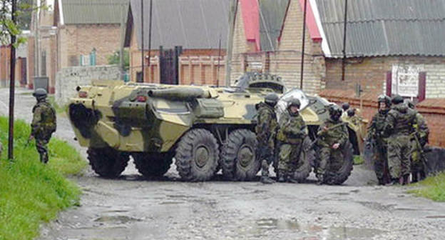 Спецоперация в Дагестане, май 2011 г. Фото НАК