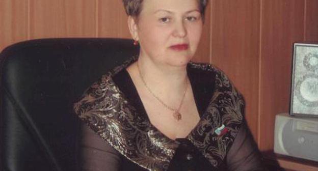 Директор астраханской школы №74 Надежда Гоголева. Фото Вячеслава Ященко для "Кавказского узла".