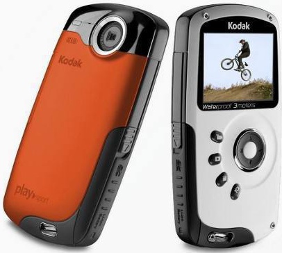 Портативные видеокамеры Kodak PlaySport Zx3. Фото: store.kodak.com