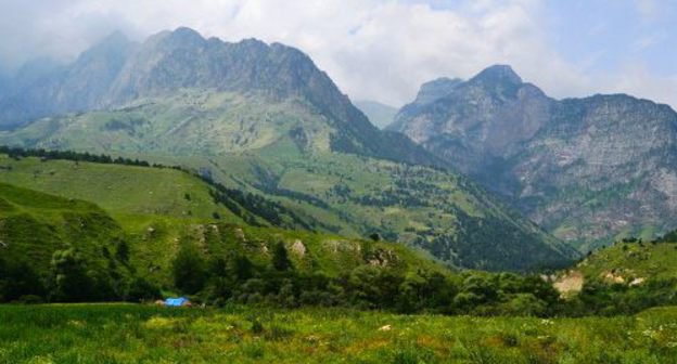 Горная Ингушетия, Таргим. Июль 2011 г. Фото Беслана Бекова (sunja-edu.livejournal.com)