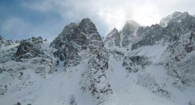 Северная Осетия, северный склон Мамисонского ущелья. 17 января 2011 г. Фото Зинаиды Чередниковой