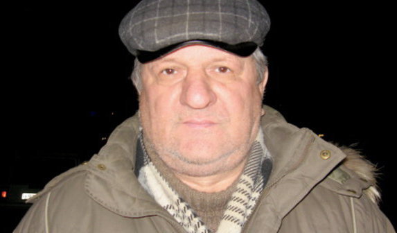 Владимир Аникин, кандидат в депутаты Астраханской областной думы. Астрахань, 25 ноября 2011 г. Фото Вячеслава Ященко для "Кавказского узла"
