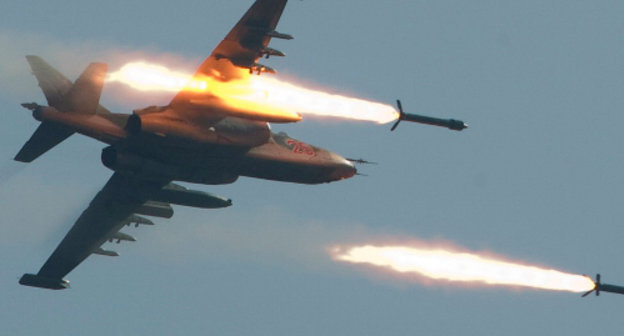 Российский штурмовик Су-25. Фото:  http://history-of-wars.ru