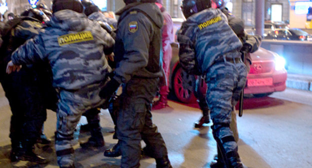 ОМОН на Триумфальной площади в Москве 6 декабря 2011 г. Фото: Елена Михеева, Грани.Ру