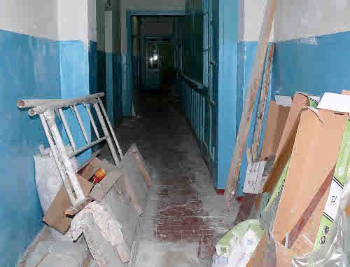 Вход в помещение Северо-Кавказской государственной технологической академии, по адресу г.Черкесск, ул.Ставропольская 35-41/Ленина 152, куда предложено переехать КЧИГИ. Фото предоставлено сотрудниками КЧИГИ Вход в помещение Северо-Кавказской государственной технологической академии, по адресу г.Черкесск, ул.Ставропольская 35-41/Ленина 152, куда предложено переехать КЧИГИ. Фото предоставлено сотрудниками КЧИГИ