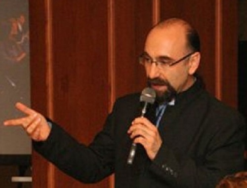 Председатель союза искусства "Нарекаци" Нарек Артунян. Источник: hetq.am