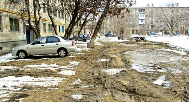 Дорога на улице Писемского в Волгограде. Фото: www.razruha.ru