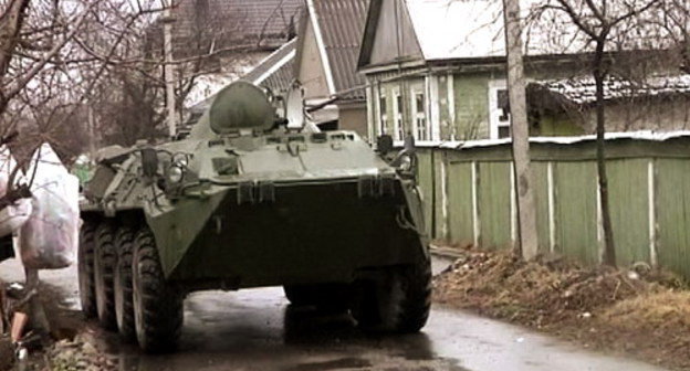 Кабардино-Балкария, 27 марта 2012 г. Спецоперация в центре Нальчика. Фото: http://www.nak.fsb.ru/