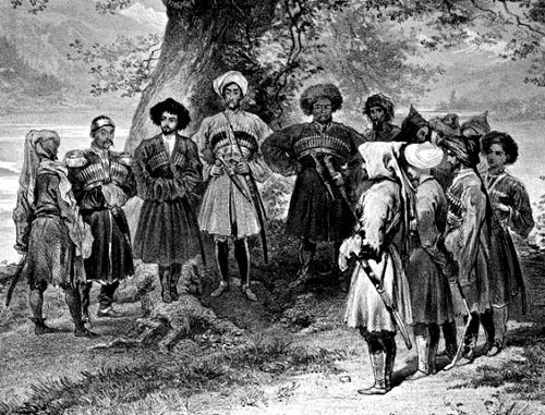 Совещание черкесских князей в 1839—40-х гг. Фото: http://ru.wikipedia.org Совещание черкесских князей в 1839—40-х гг. Фото: http://ru.wikipedia.org