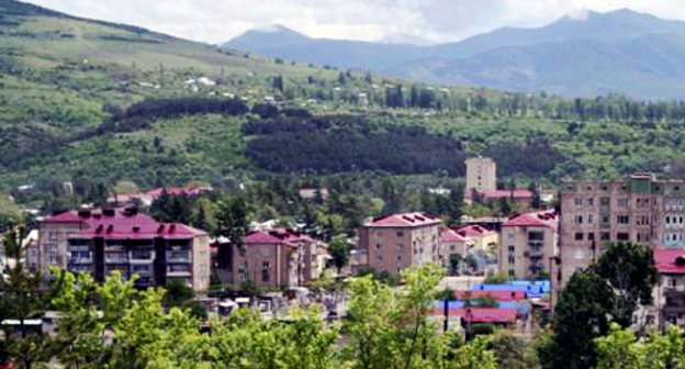 Панорама Цхинвала, Южная Осетия. Фото Джульетты Козаевой, ИА "Рес", http://cominf.org