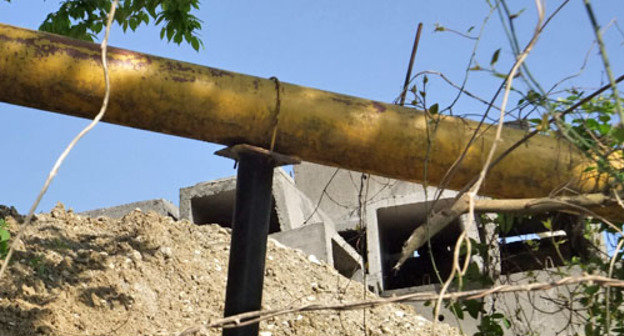 Газоснабжение после аварии  восстановлено. Сочи, 16 июля 2012 г. Фото Светланы Кравченко для "Кавказского узла"