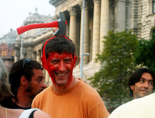 Венгрия, Будапешт, 4 сентября 2012 г. Участник акции "Прости, Армения!". Фото: Gabriella Csoszo, http://freedoc-gabriellacsoszo.blogspot.hu Венгрия, Будапешт, 4 сентября 2012 г. Участник акции "Прости, Армения!". Фото: Gabriella Csoszo, http://freedoc-gabriellacsoszo.blogspot.hu
