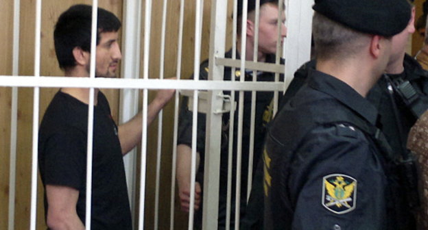 Расул Мирзаев во время судебного заседания. Москва, 17 мая 2012 г. Фото Юлии Буславской для "Кавказского узла" Расул Мирзаев во время судебного заседания. Москва, 17 мая 2012 г. Фото Юлии Буславской для "Кавказского узла"