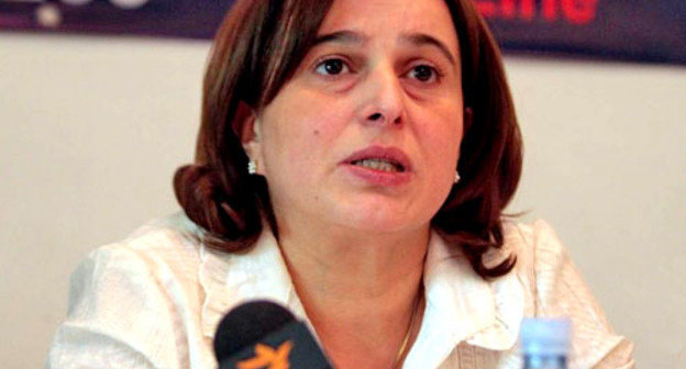 Манана Кобахидзе. Фото: Nodar Tskhvirashvili (RFE/RL)