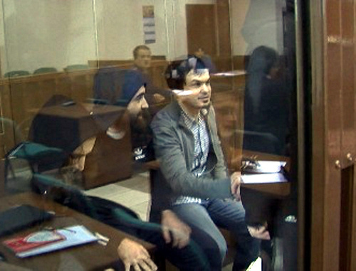 Подсудимые по делу о попытке подрыва поезда "Сапсан" в зале судебных заседаний. Фото пресс-службы Мосгорсуда, http://www.mos-gorsud.ru Подсудимые по делу о попытке подрыва поезда "Сапсан" в зале судебных заседаний. Фото пресс-службы Мосгорсуда, http://www.mos-gorsud.ru