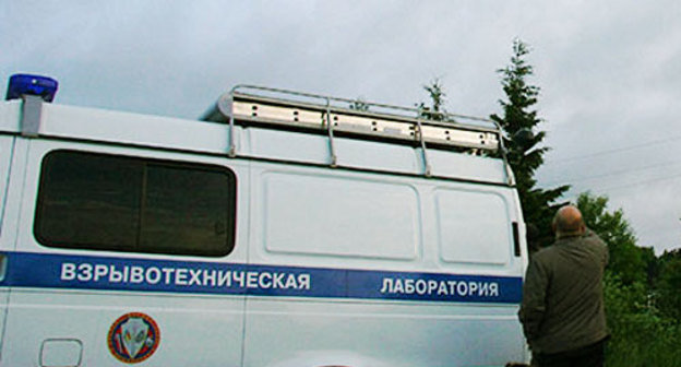 Автомобиль взрывотехнической лаборатории. Фото: http://fedpress.ru Автомобиль взрывотехнической лаборатории. Фото: http://fedpress.ru