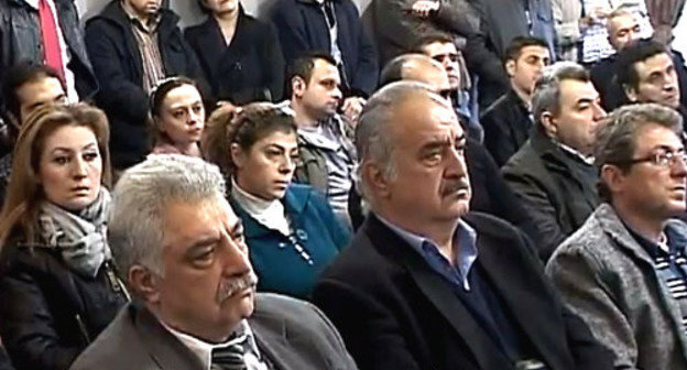 Конференция, посвященная проблемам сирийских армян. Армения, ноябрь 2012 г. Фото Инессы Саргсян для "Кавказского узла" Конференция, посвященная проблемам сирийских армян. Армения, ноябрь 2012 г. Фото Инессы Саргсян для "Кавказского узла"
