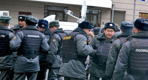 Полиция на улицах Москвы. 27 ноября 2012 г. Фото Юлии Буславской для "Кавказского узла" Полиция на улицах Москвы. 27 ноября 2012 г. Фото Юлии Буславской для "Кавказского узла"