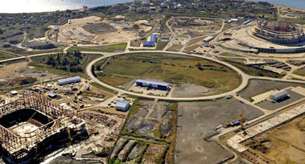 Строительство олимпийских объектов в Сочи. Фото http://www.sochi-city.ru Строительство олимпийских объектов в Сочи. Фото http://www.sochi-city.ru