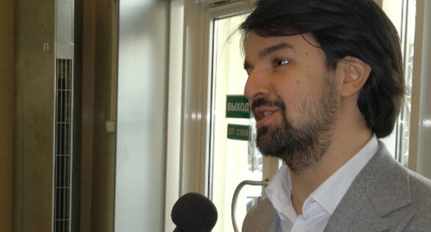 Адвокат Юсупа Темерханова Мурад Мусаев. Фото "Кавказского узла" Адвокат Юсупа Темерханова Мурад Мусаев. Фото "Кавказского узла"