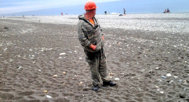 Пляж в Имеретинской низменности. Сочи, осень 2012 г. Фото Светланы Кравченко для "Кавказского узла" Пляж в Имеретинской низменности. Сочи, осень 2012 г. Фото Светланы Кравченко для "Кавказского узла"