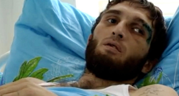 Мухамед Хабилов в республиканской клинической больнице Нальчика. Кадр из видеоролика Кабардино-Балкарского Республиканского Общественного Правозащитного Центра, http://zapravakbr.ru