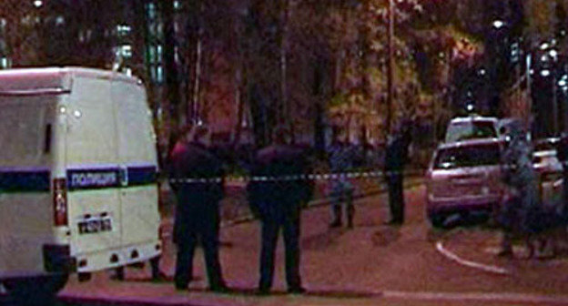 На месте обстрела в Беслане. Северная Осетия, 13 июня 2013 г. Фото http://www.ossetia.ru/