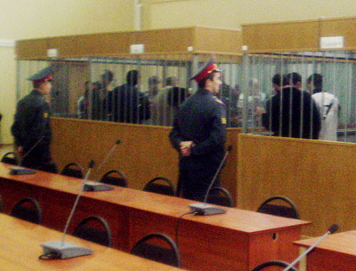 Одно из судебных заседаний по делу о нападении на Нальчик. Фото Людмилы Маратовой для "Кавказского узла" Одно из судебных заседаний по делу о нападении на Нальчик. Фото Людмилы Маратовой для "Кавказского узла"