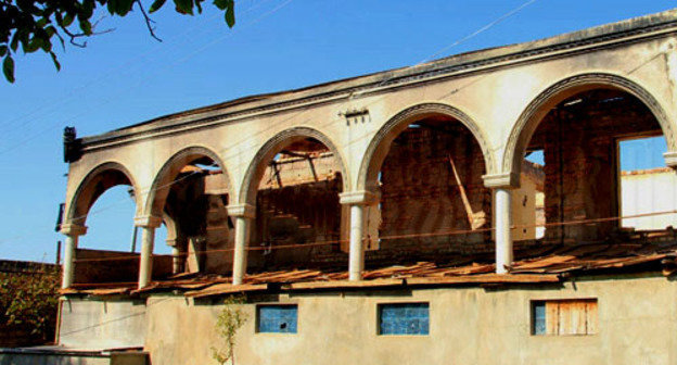 Дом в грузинском селе Эргнети, разрушенный в 2008 г. Фото © PanARMENIAN Photo / Gohar Karapetyan