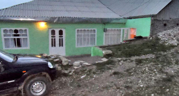 Место нападения на имама в селении Кахабросо Унцукульского района Дагестана. 23 июня 2013 г. Фото http://nac.gov.ru/