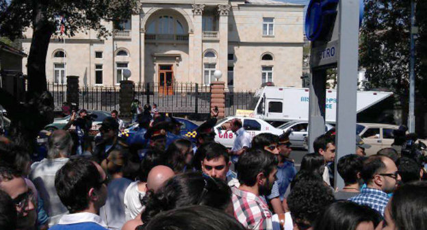 Акция против присоединения Армении к Таможенному союзу. Ереван, 4 сентября 2013 г. Фото:  ИА REGNUM, http://regnum.ru